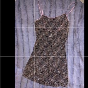 Leopard Print sheer H&M nightie